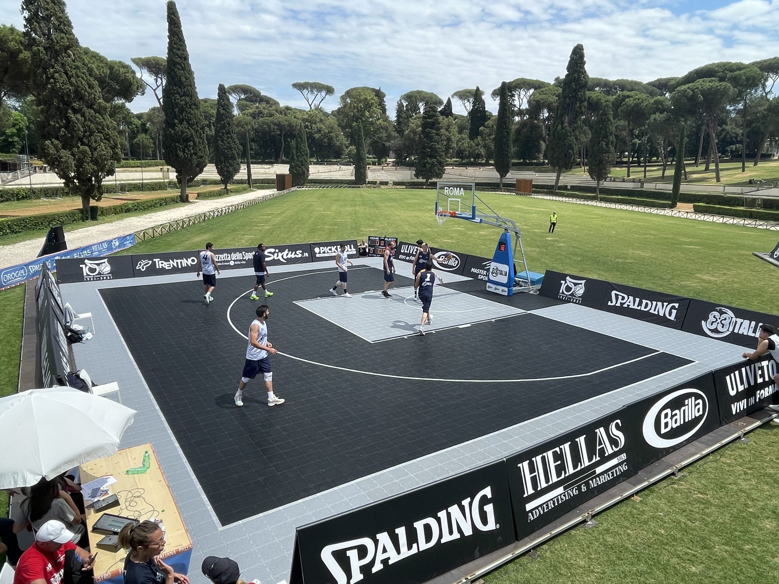 3x3 italia opening tournament roma location